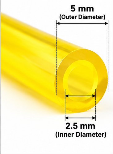 Universal 4-Size Petrol Fuel Line Hose Tubing Kit for Small 2-Cycle Engines