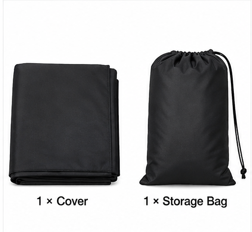 Universal 420D Heavy Duty Riding Mower Cover - Fits Decks Up to 54"