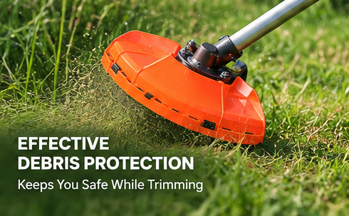 Universal Brush Cutter Grass Shield & Trimmer Safety Guard