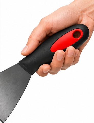 Heavy-Duty Lawn Mower Deck Scraper & Cleaning Tool