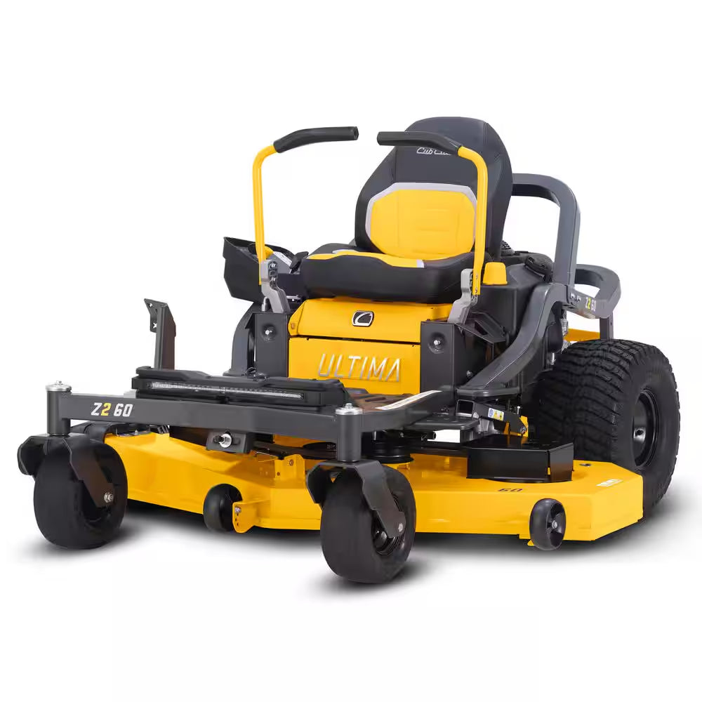 Ultima Z2 60In. Fabricated Deck 24HP V-Twin Kawasaki FR Series Engine Dual Hydro Drive Gas Zero Turn Riding Lawn Mower